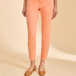 French Dressing Jeans Olivia Slim Ankle Denim, Cantaloupe